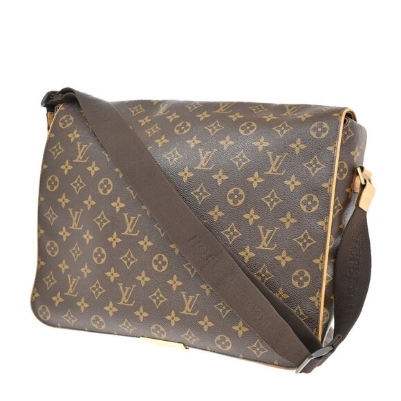 LOUIS VUITTON Abbesses Messenger Shoulder Bag Monogram Leather - Picture 1 of 16